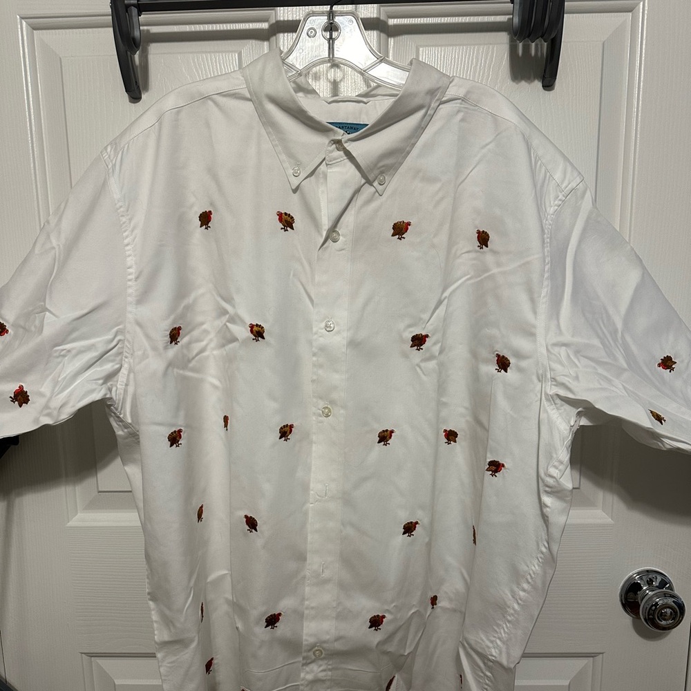 Long Sleeve Castaway Thanksgiving Turkey shirt.